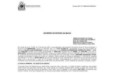 Correntina evita prejuízo de R$ 1,7 milhão ao regularizar dívida do Garantia-Safra deixada pela gestão anterior