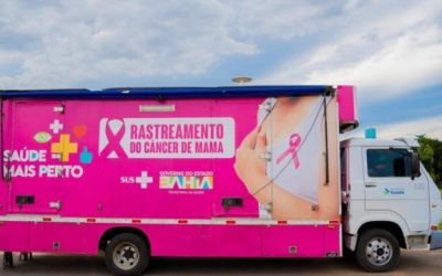 Prefeitura de Correntina realiza estratégia itinerante de rastreamento do câncer de mama a partir de 6 de julho