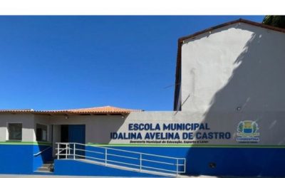 Prefeitura entrega reforma e ampliação da Escola Idalina Avelina de Castro