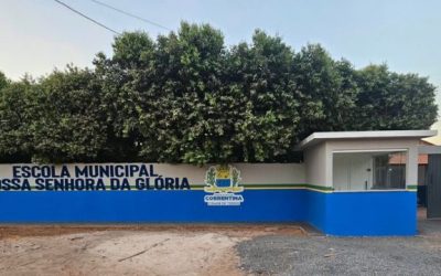 Prefeitura inaugura reforma da Escola Municipal Nossa Senhora da Glória, em Olivânia