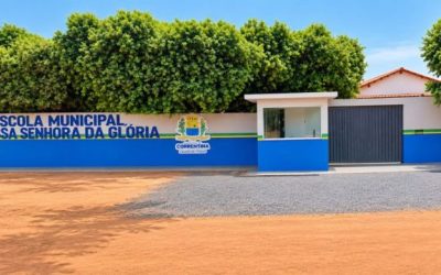 Prefeitura entrega reforma da Escola Municipal Nossa Senhora da Glória em Olivânia após ampla intervenção estrutural